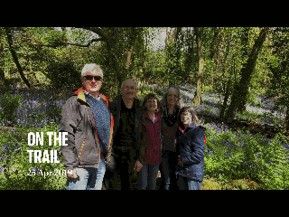 Images of the Walking Group activity and locations.