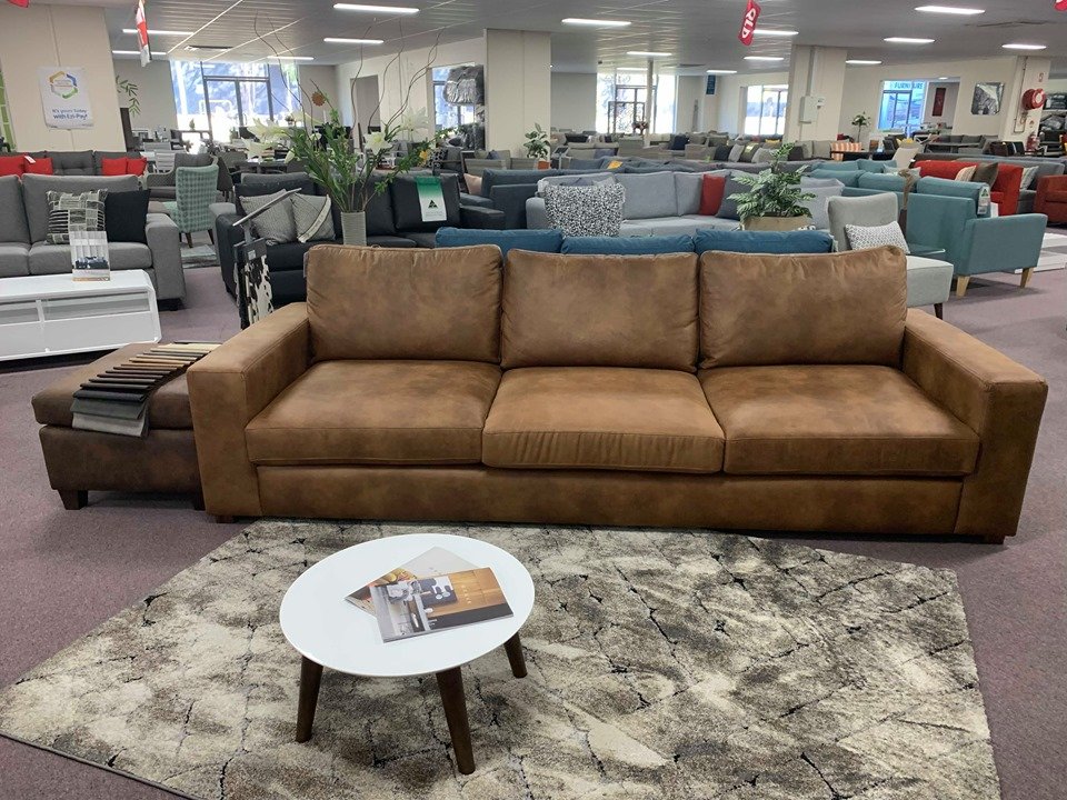 Fabric Sofas for Brisbane Furniture ‘N’ More Super Warehouse