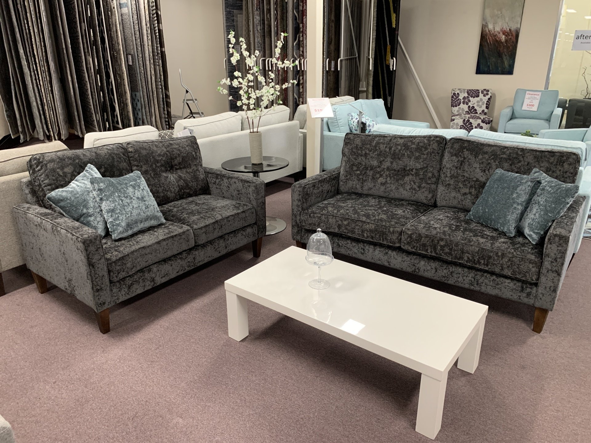 Fabric Sofas for Brisbane Furniture ‘N’ More Super Warehouse