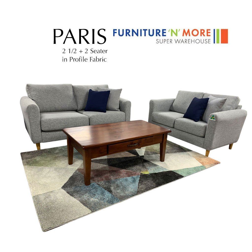 Fabric Sofas for Brisbane Furniture ‘N’ More Super Warehouse