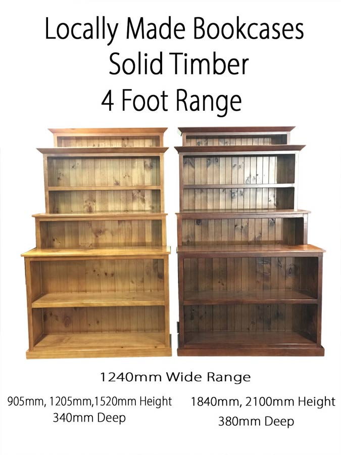 Bookcases on the Gold Coast Furniture N More Super Showroom