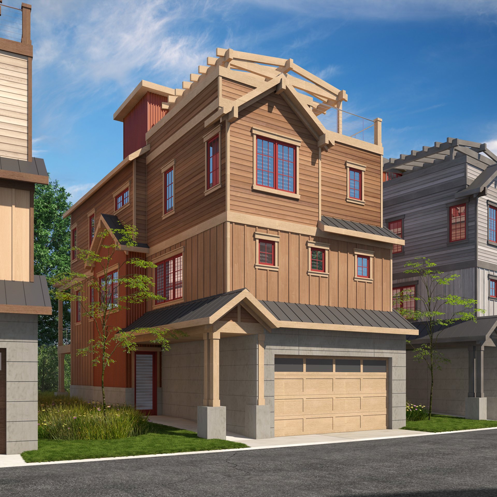 New Home Builders Bonanza Homes LLC Mountain Residences Winter