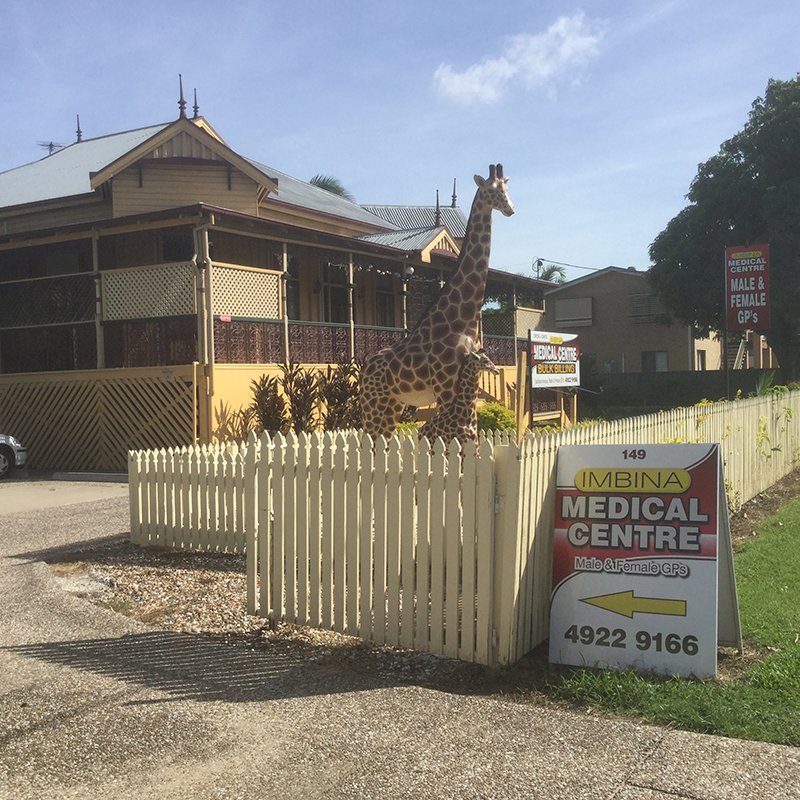 Exterior view of the Imbina Medical Centre