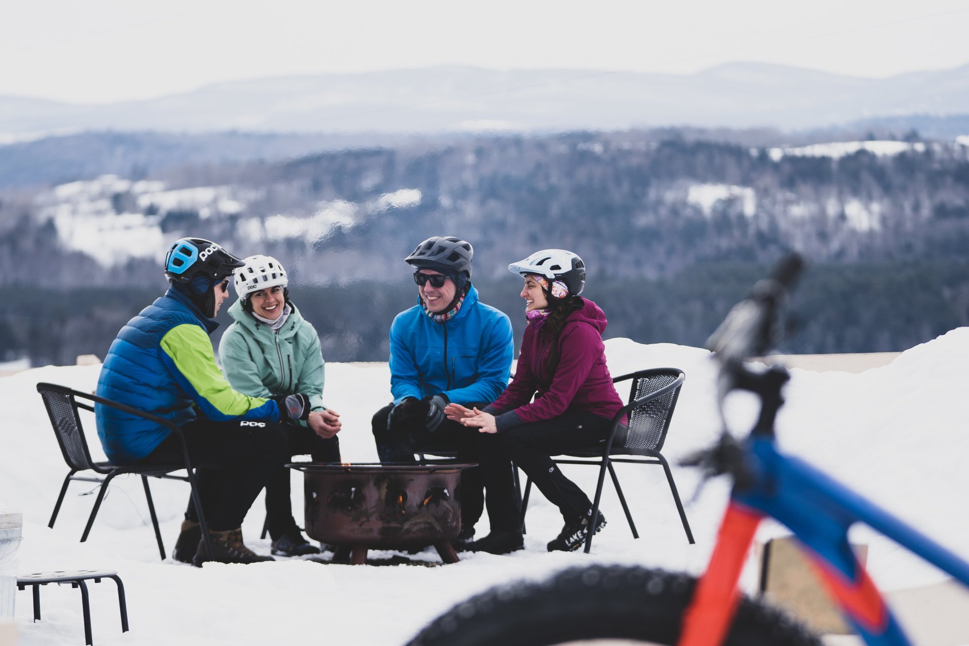 Winter Fat Biking Trails in VT Kingdom Trail Association