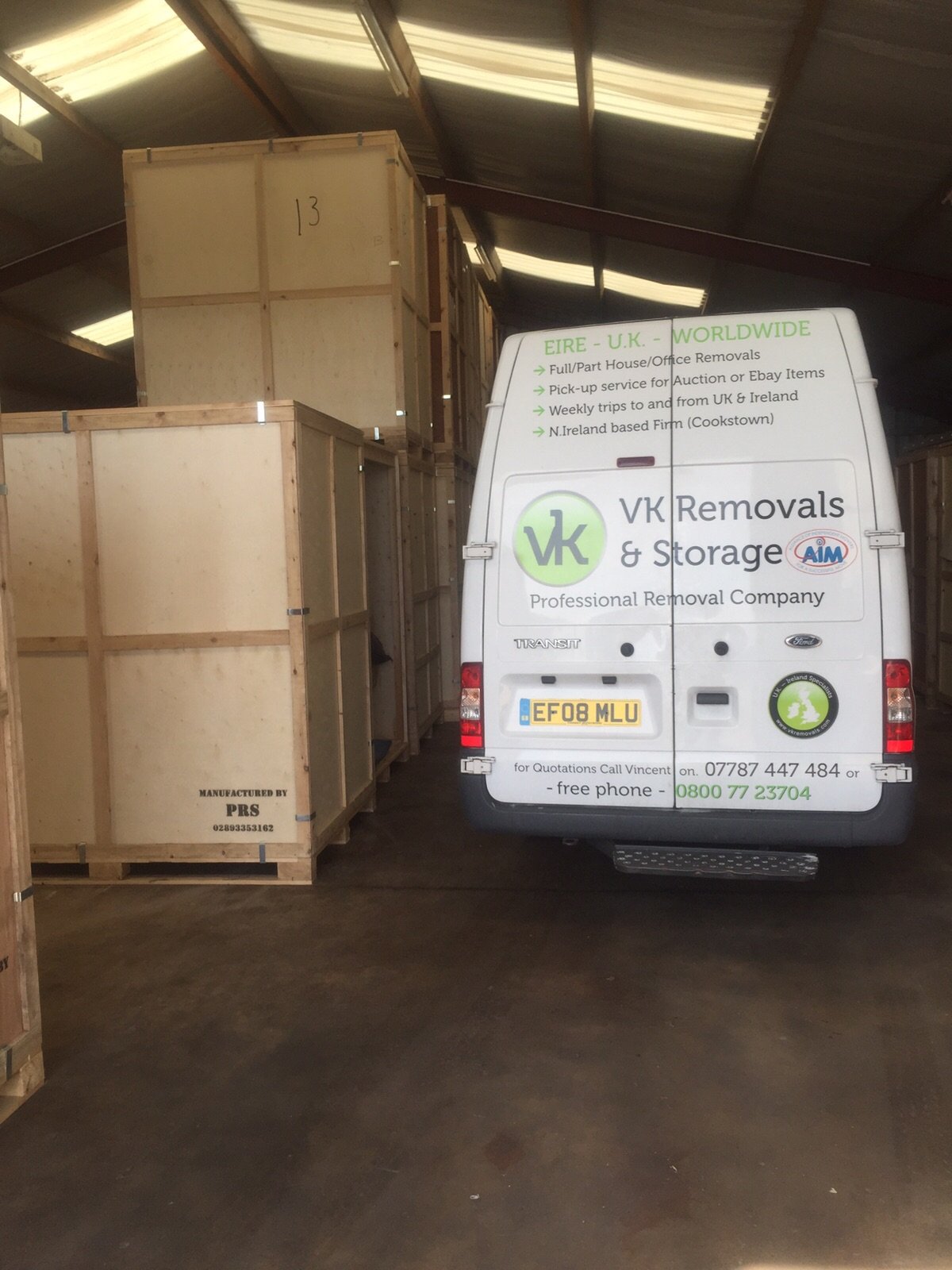 UK to Ireland Removals Specialists VK Removals