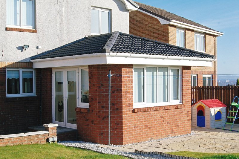 Sunroom installation and home extension in Motherwell