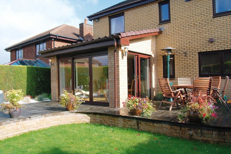 Sunroom installation and home extension in Motherwell