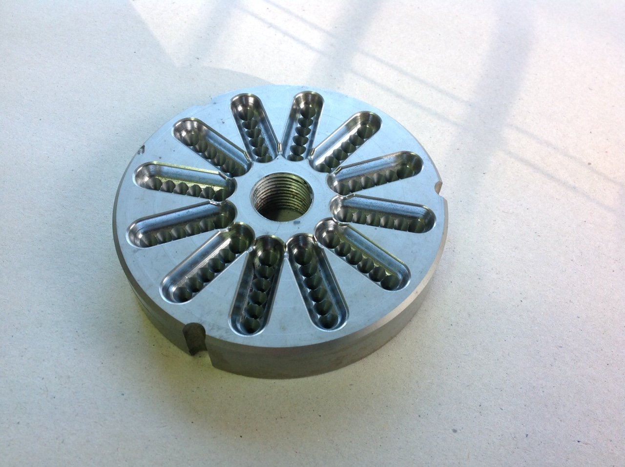 View of a circular engineering object