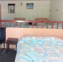 family room with balcony room amenities