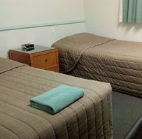 standard twin share room accommodation 