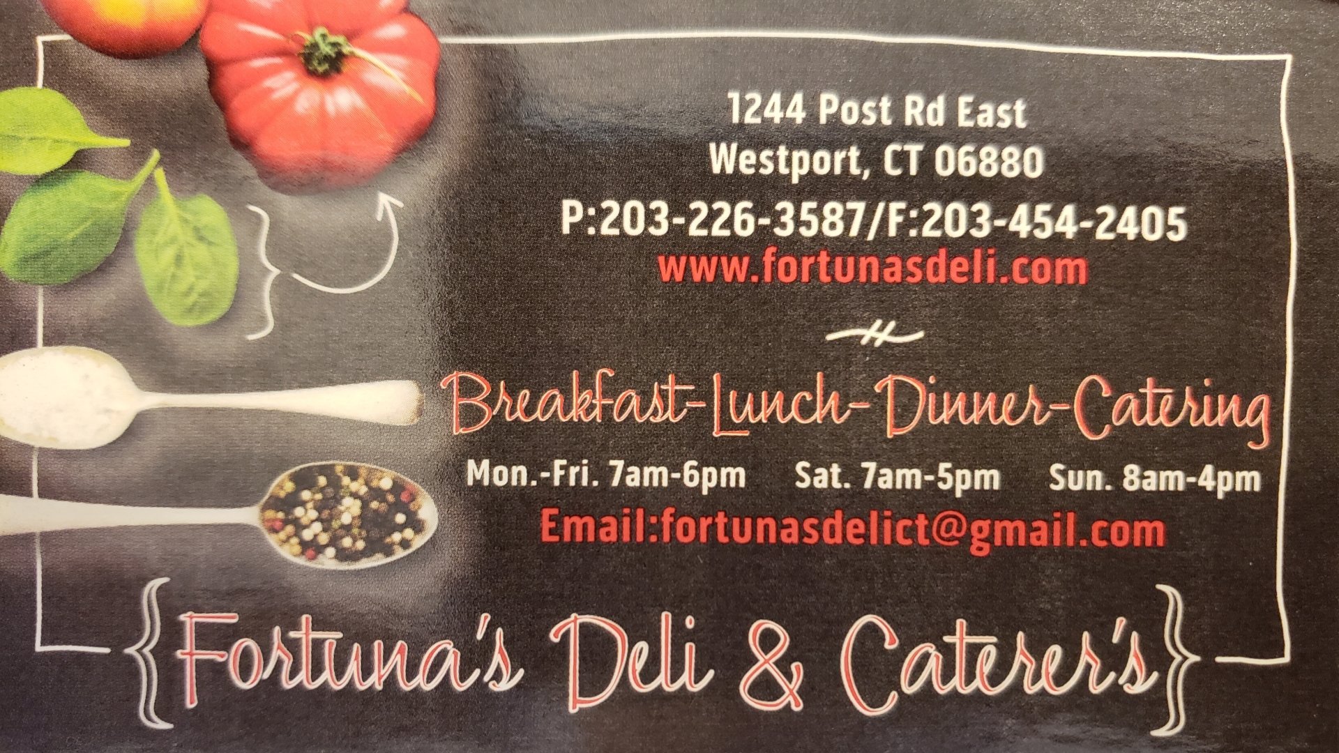 Fortuna's Deli & Caterers of Westport Deli and Catering Westport, CT