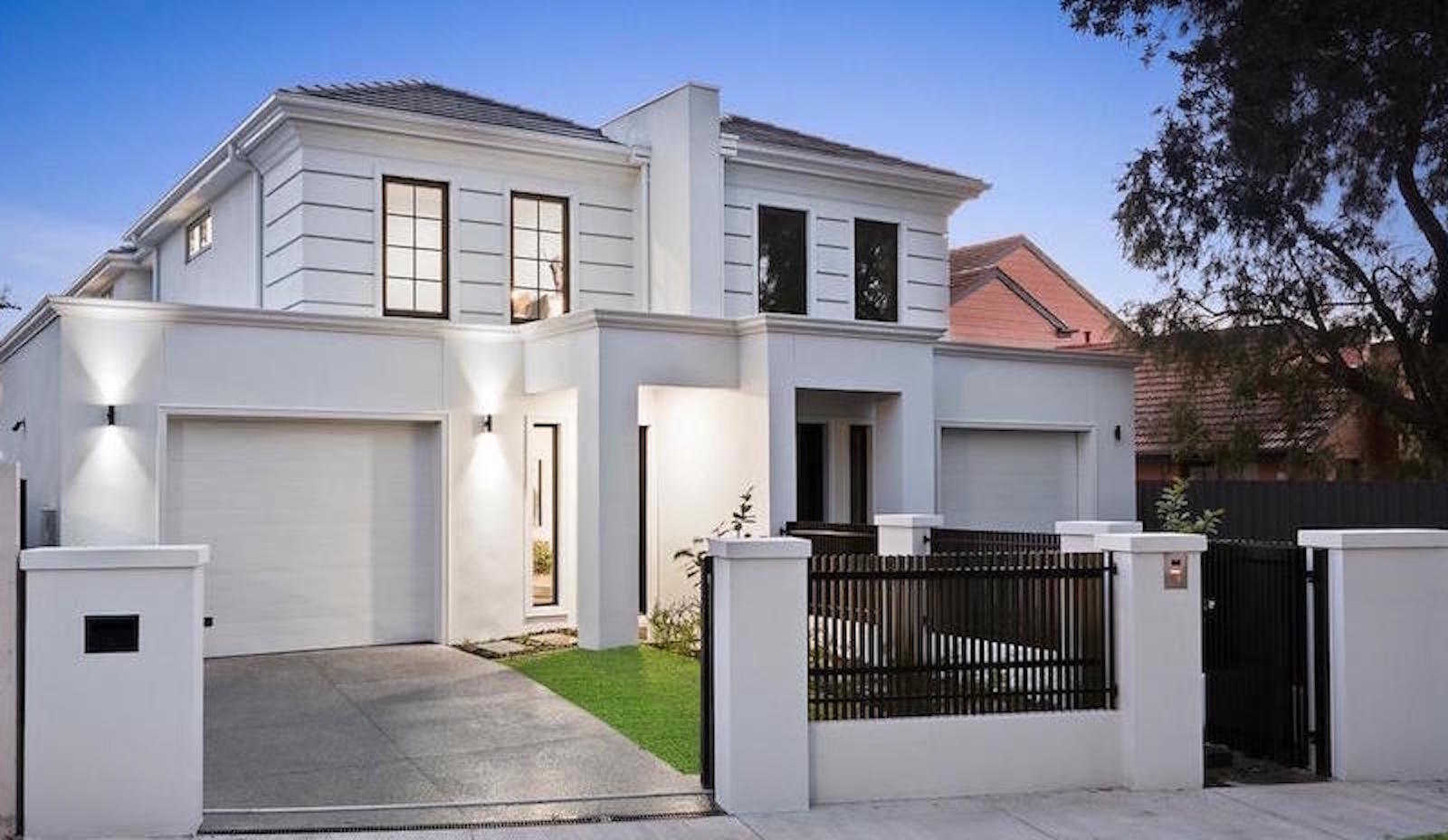 Custom duplex townhouse development in Hampton East