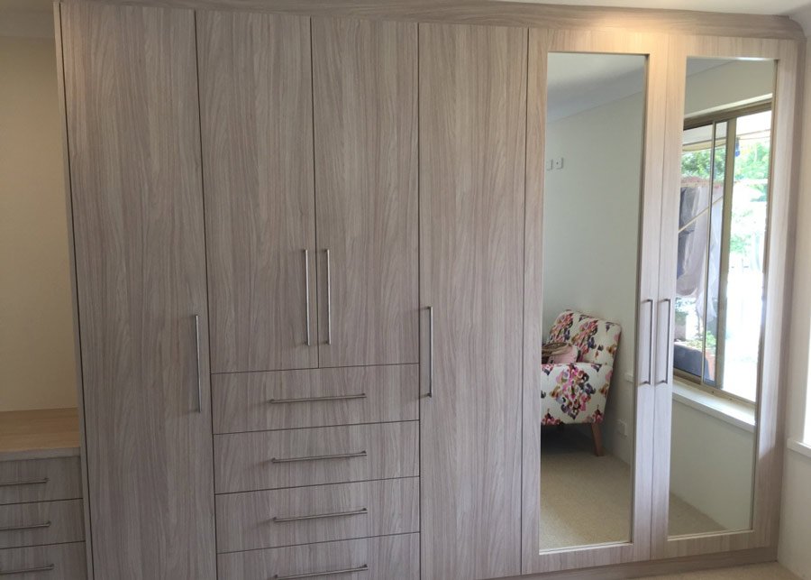 Sliding Mirrored Wardrobes in Perth