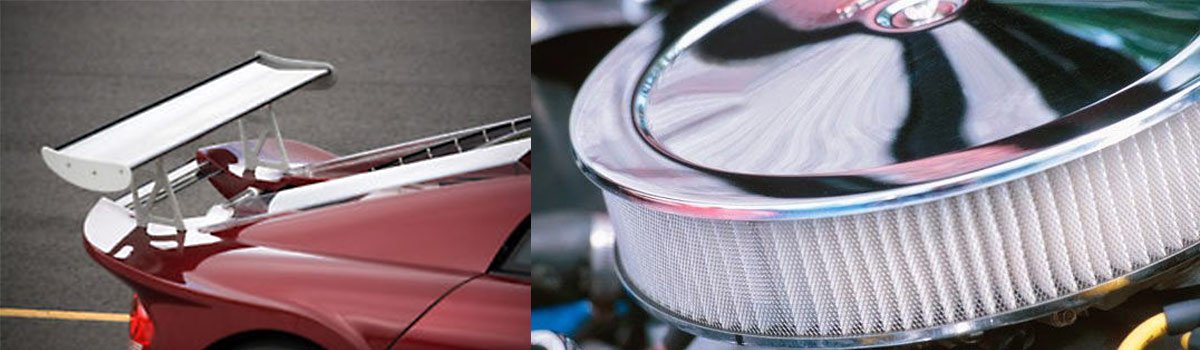 rare spares car spoiler