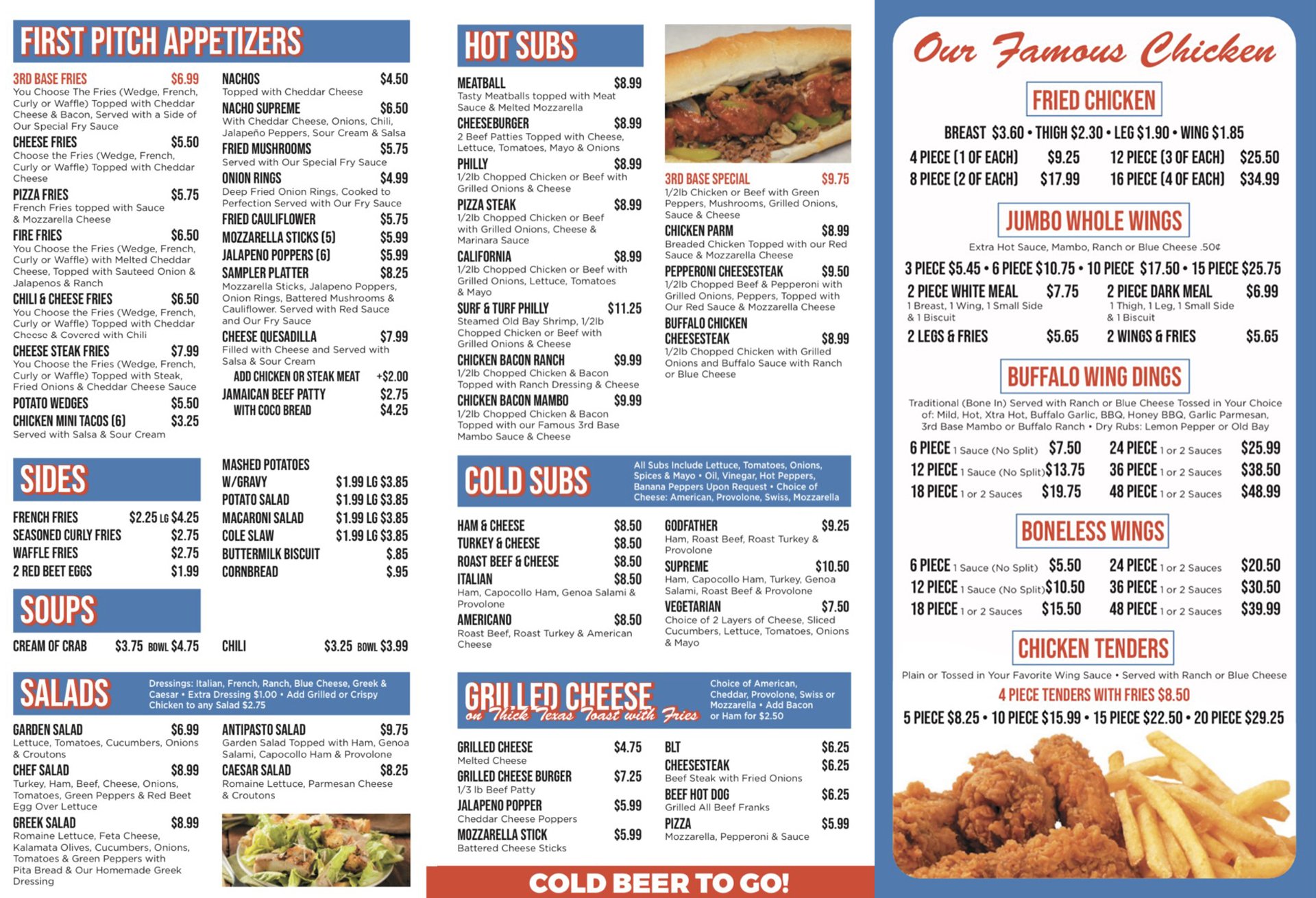 Delicious Food York, PA 3rd Base