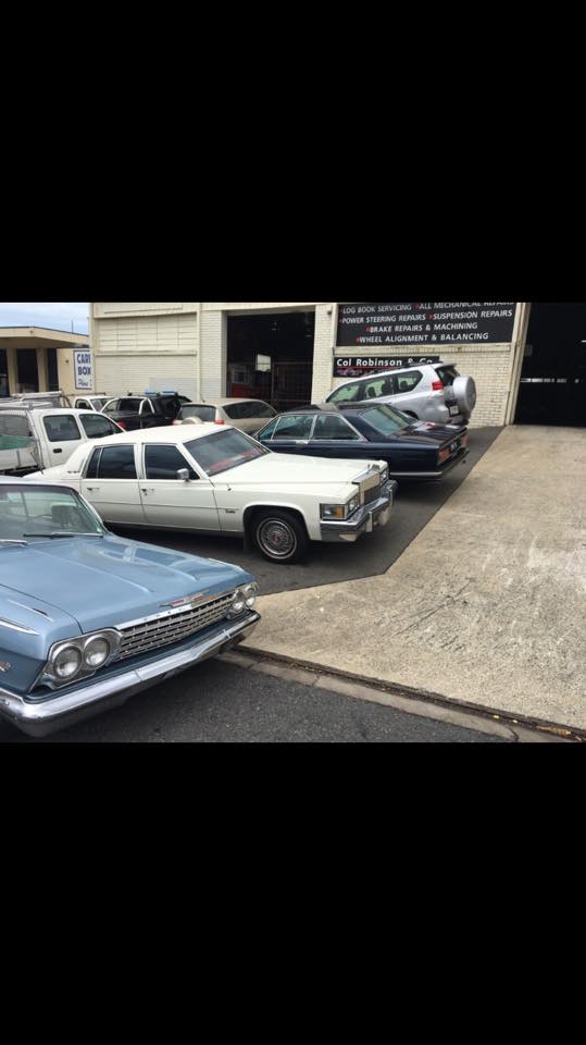 cars parked in a lot