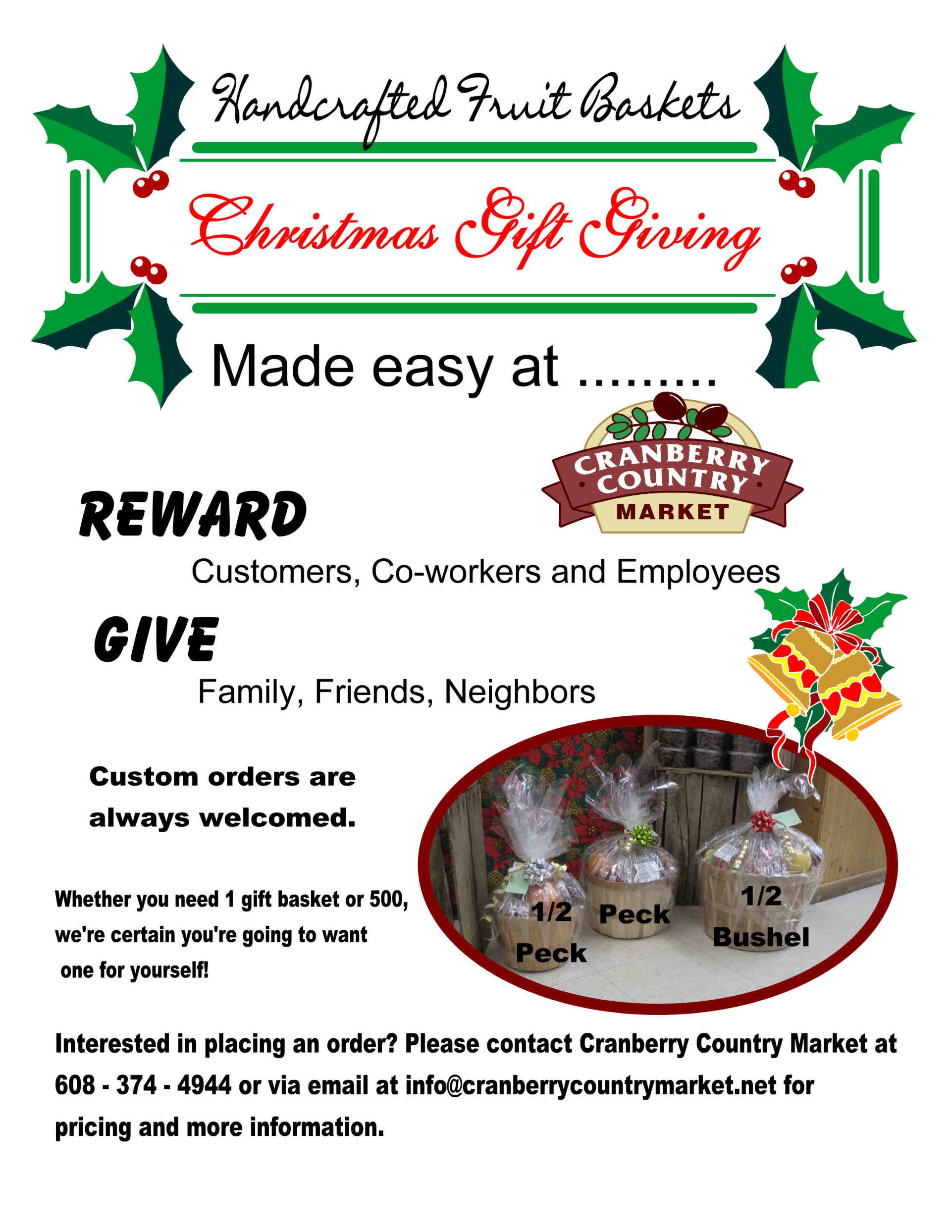 Cranberry Country Market Grocery Tomah, WI