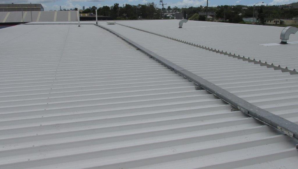 refitted cable tray box gutter and vent