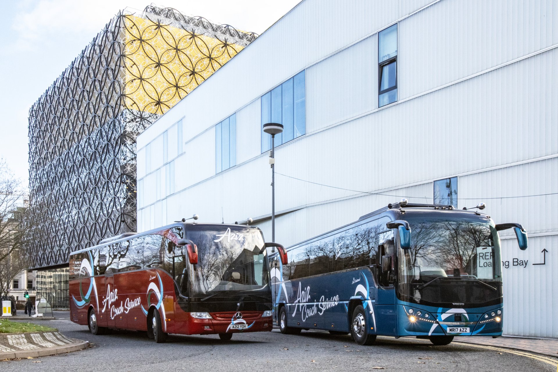 For affordable coach hire in West Midlands, call Aziz Coach Service