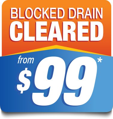 Check out our blocked drain special