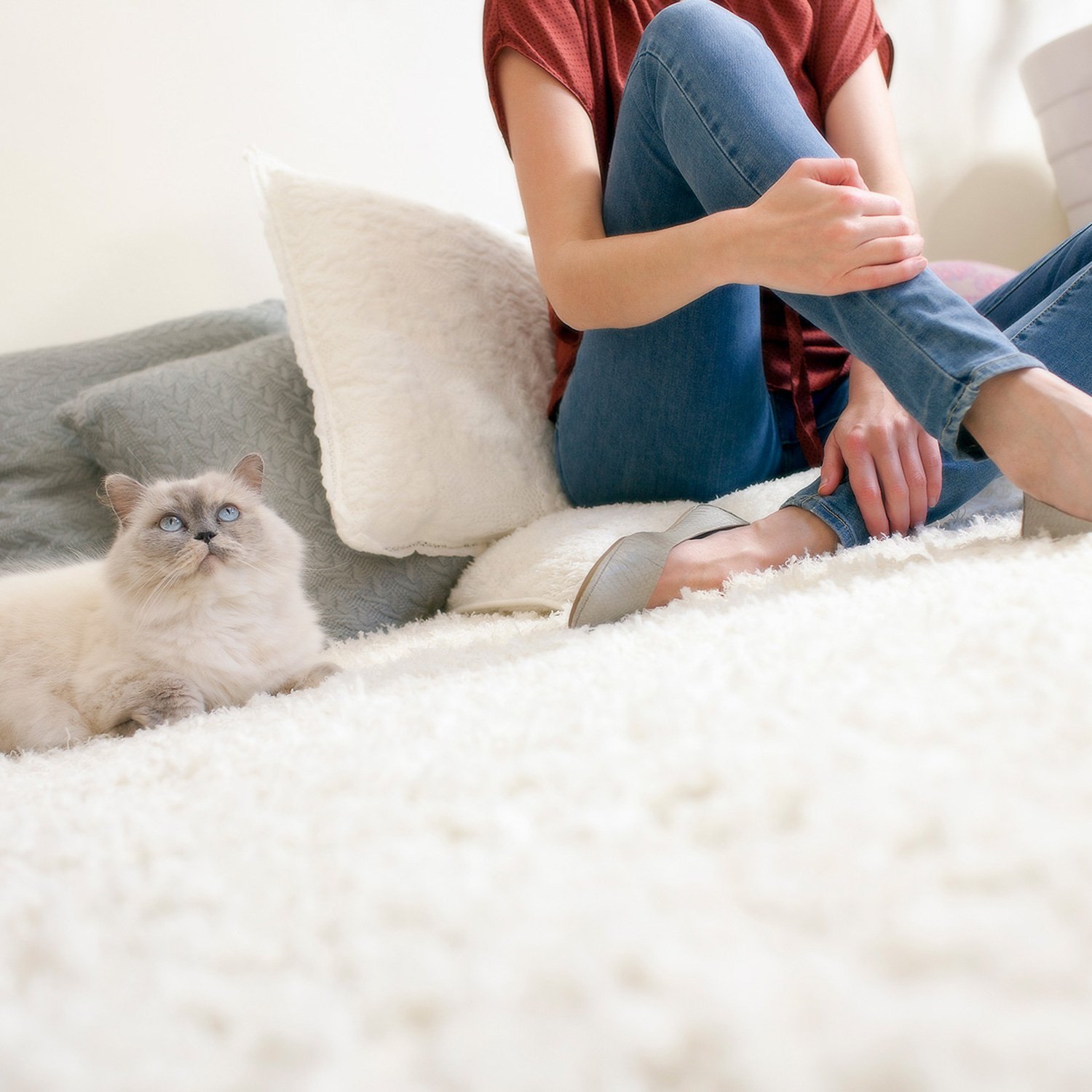 Carpet supply and fitting by Carpets2U in West Sussex