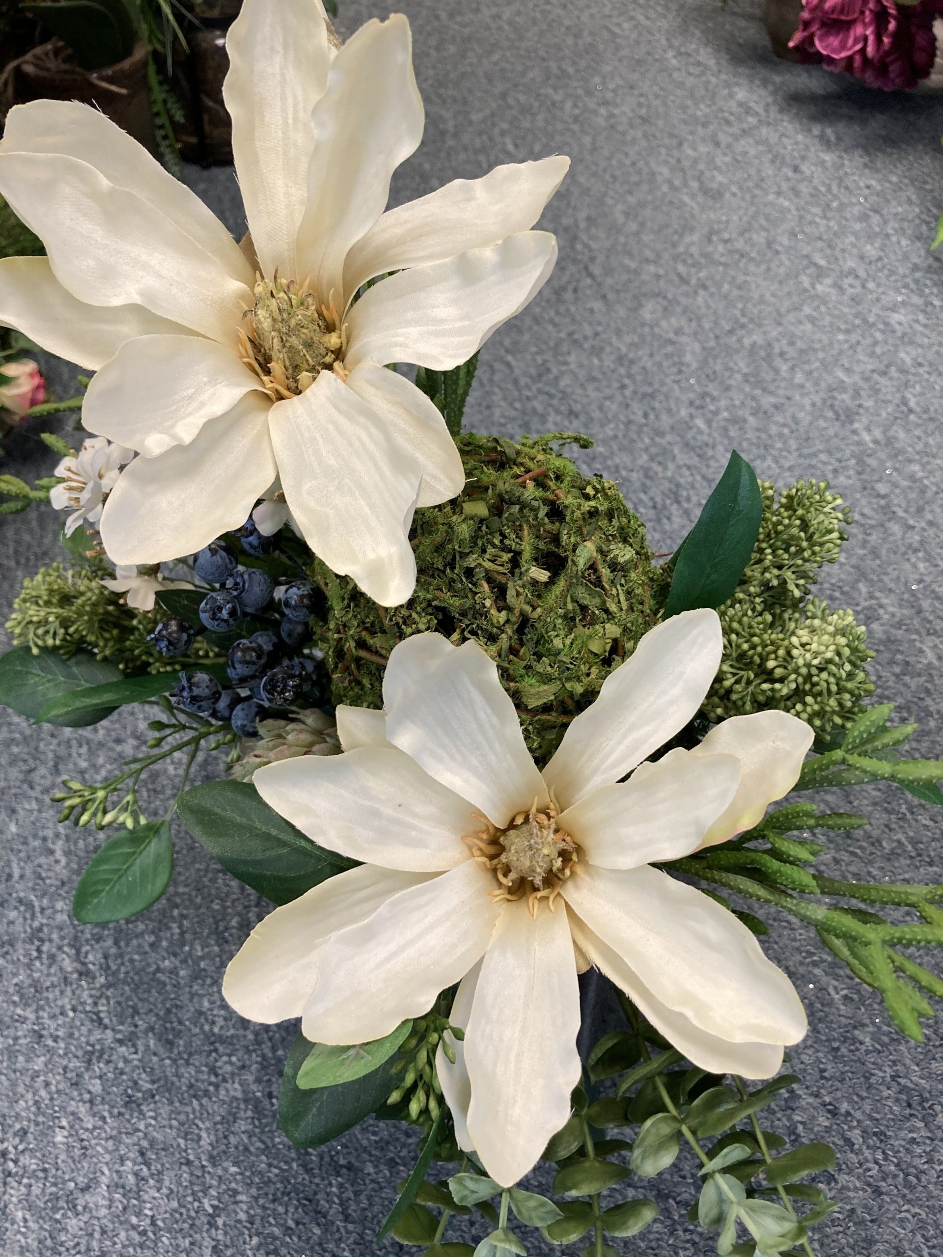 Silk Flowers, Wedding Arrangements, Dallas Designer Silk Gallery