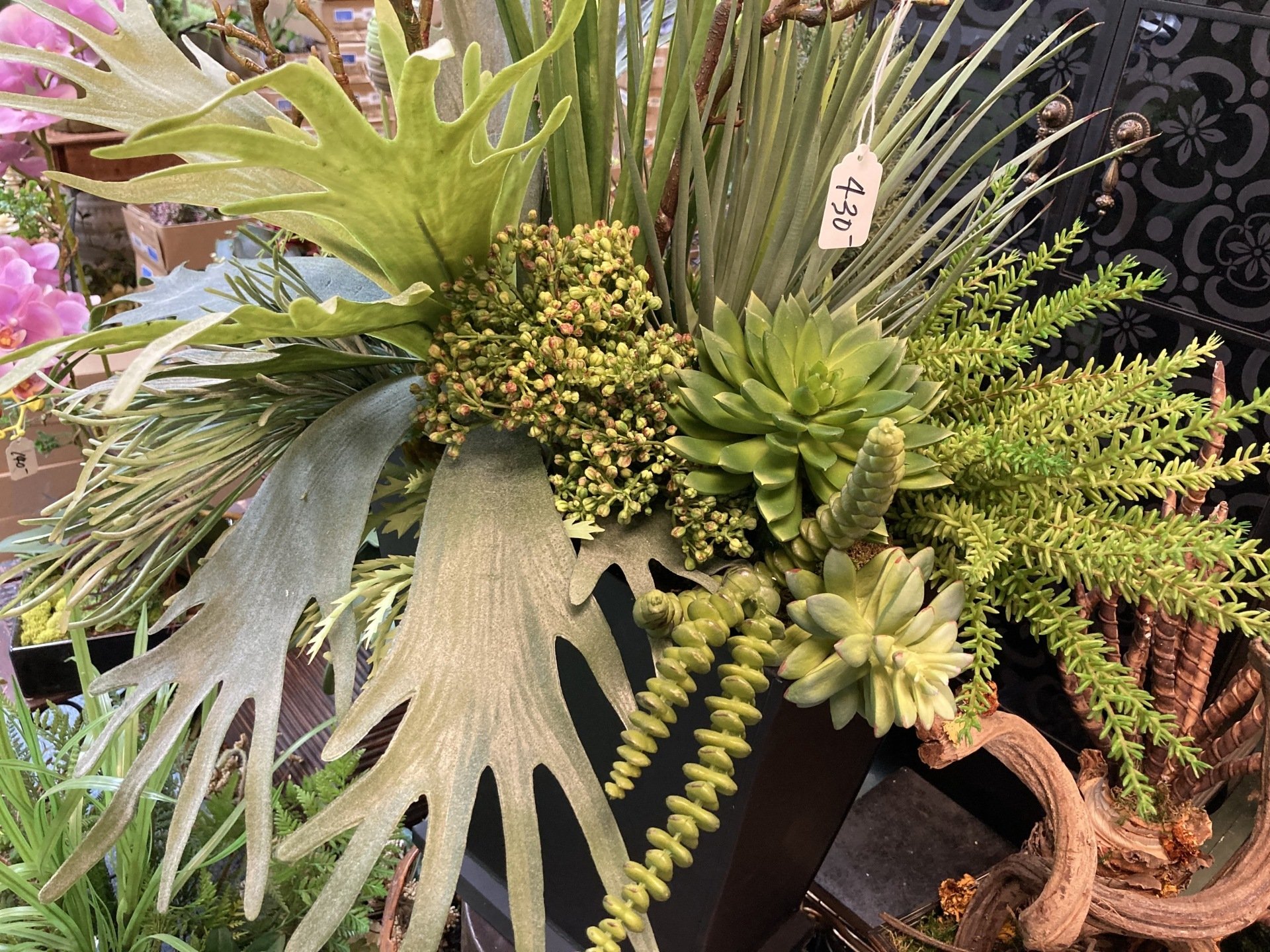 Silk Flowers, Wedding Arrangements, Dallas Designer Silk Gallery