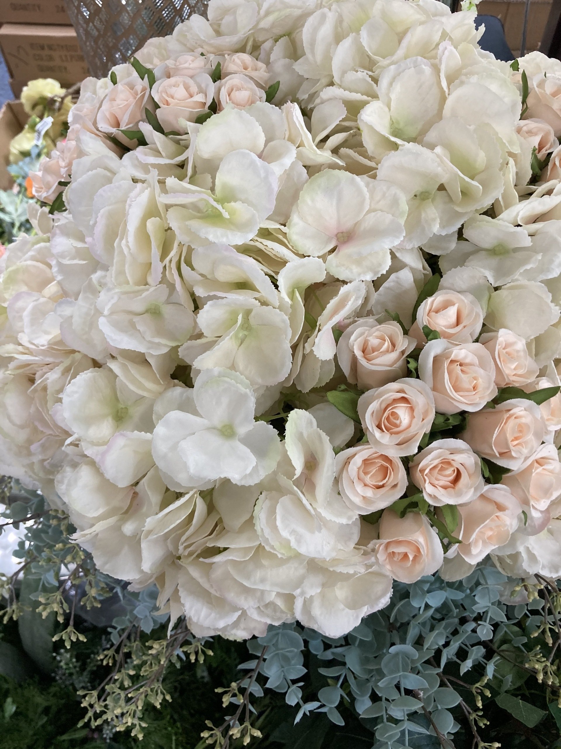 Silk Flowers, Wedding Arrangements, Dallas Designer Silk Gallery