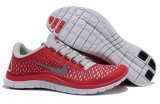 High Quality Mens Nike Free 3.0 v4 Red Reflective Silver