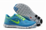 Super Sale Womens Nike Free Run 5.0 v3 Blue Green