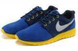 Top-selling Mens Roshe Nike Shoes Sapphire Blue Yellow Black Silver