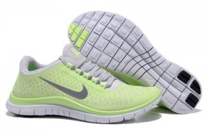 Low Price on Womens Nike Free 3.0 v4 Grey Lemon Yellow