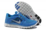 Cheap Womens Nike Free Run 5.0 v3 Blue Grey