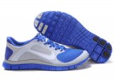 Best Womens Nike Free Run v3 4.0 Sapphire Blue Grey