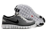 Cheapest Mens Nike Free Run Sneakers Grey Black White