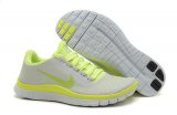 Buy Womens Nike Free 3.0 v4 Grey Fluorescent Green