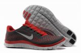Top Sports Mens Nike Free 3.0 v4 Red Dark Grey