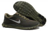 Cheap Mens Nike Free 4.0 v2 Running Shoes Army Green