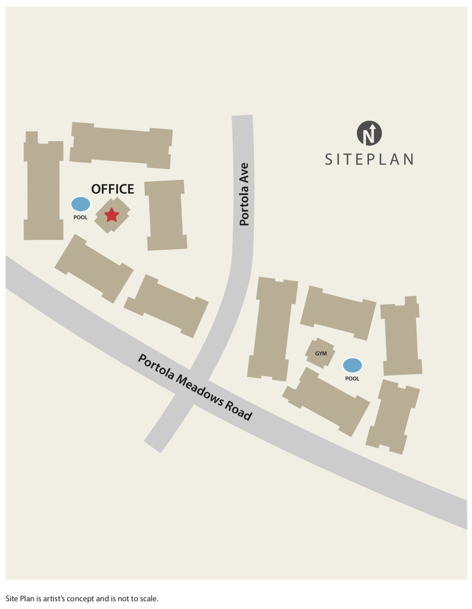 Floor Plans One and Two Bedrooms Portola Meadows