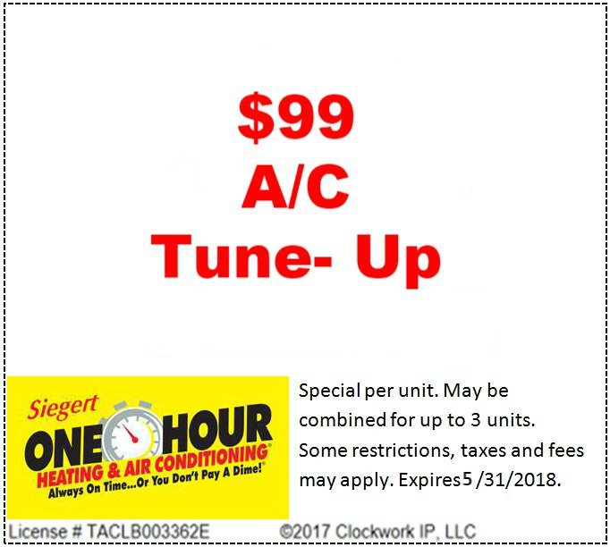Specials Heating Ac Repair In College Station Navasota Bryan Specials Heating Ac Repair In College Station Navasota Bryan Tx Siegert