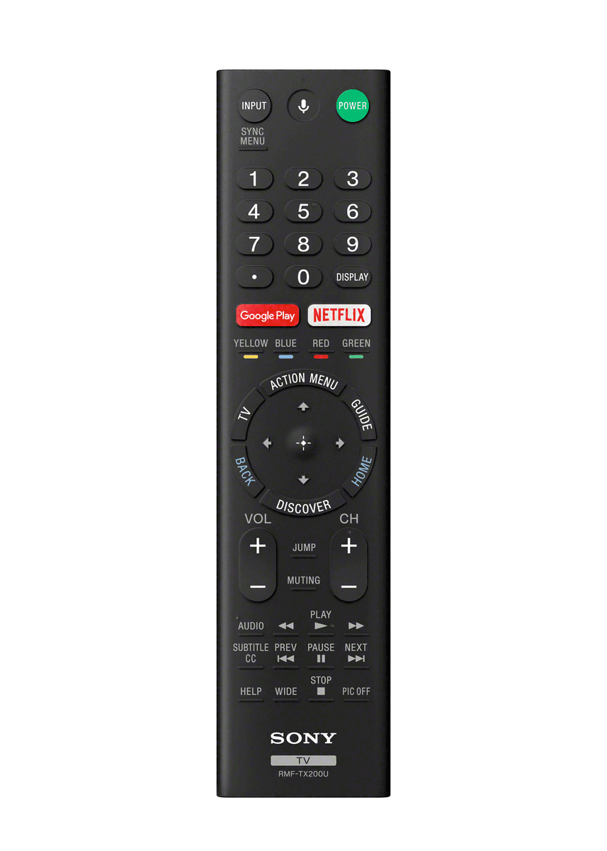 Sony Voice Remote Instructions