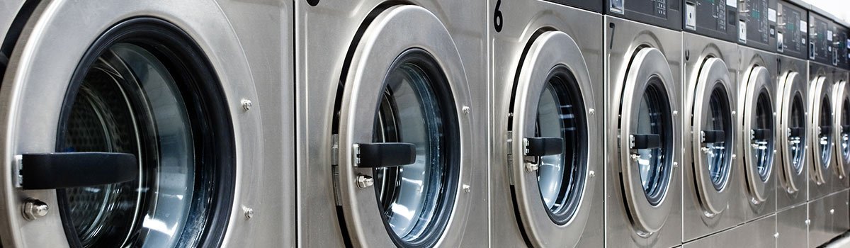 maitland laundry services washing machine line up