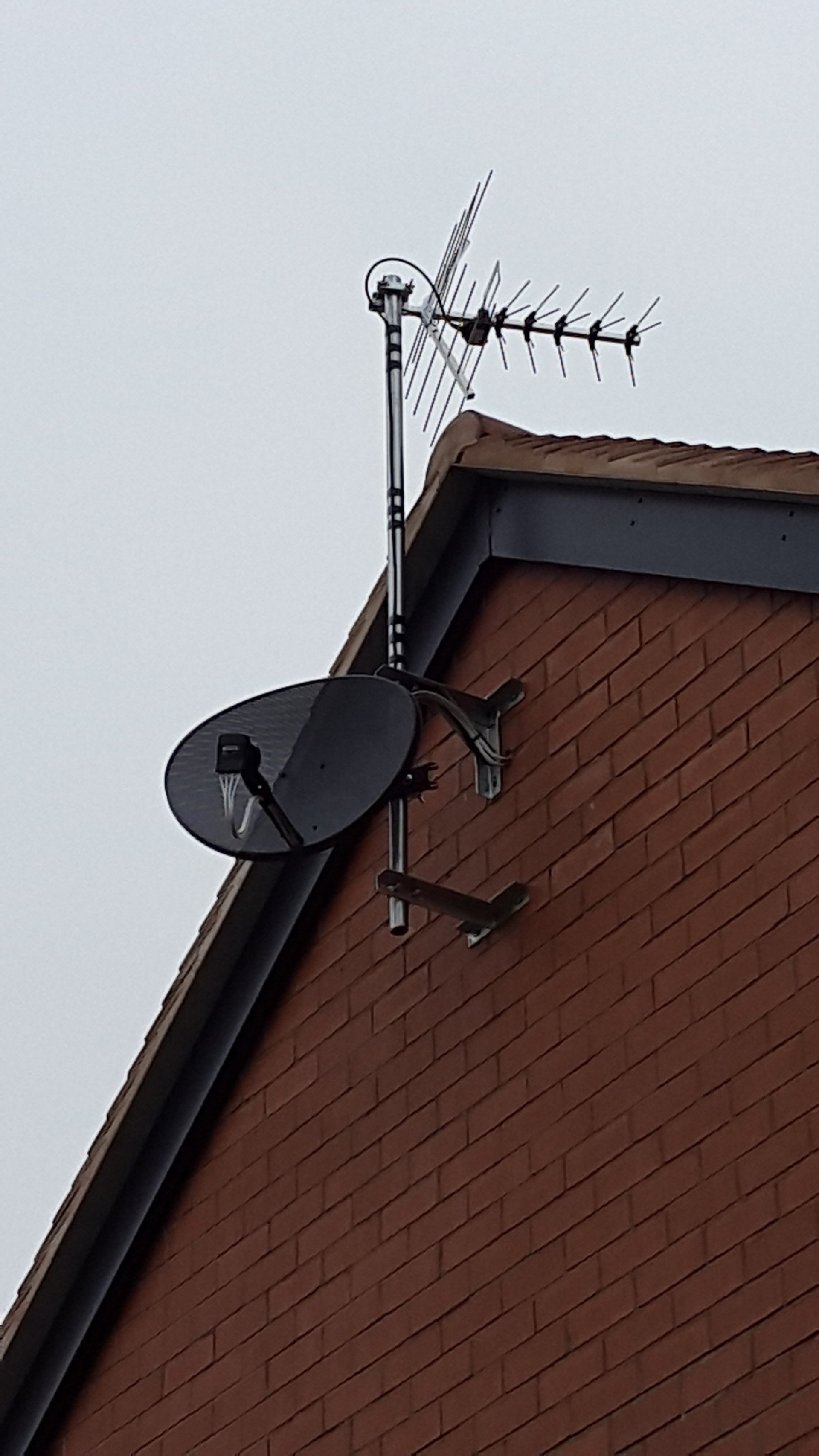 Professional aerial engineers at 1st Choice Aerials