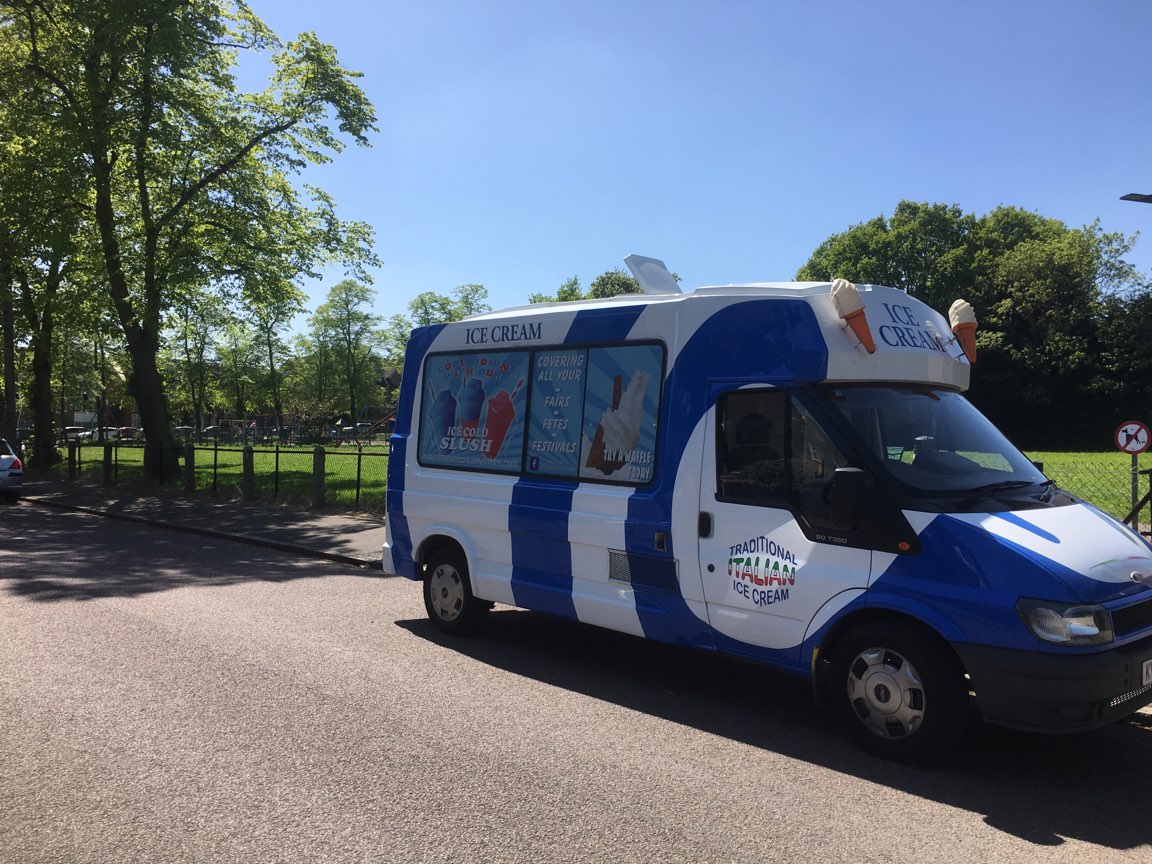 Ice Cream Van Hire Service in Chigwell delivering fresh ice creams