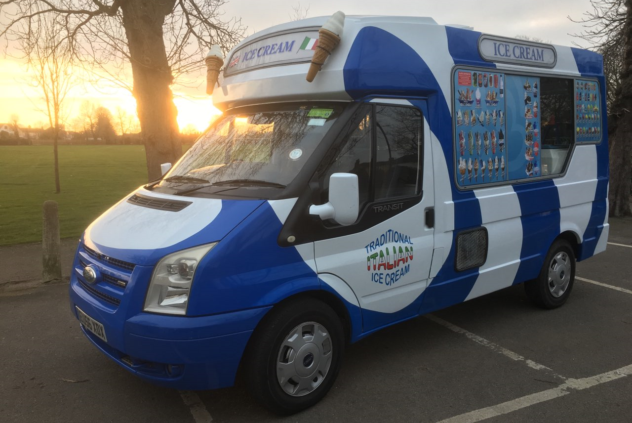 Essex Ice Cream Van Hire, delivering fresh ice creams