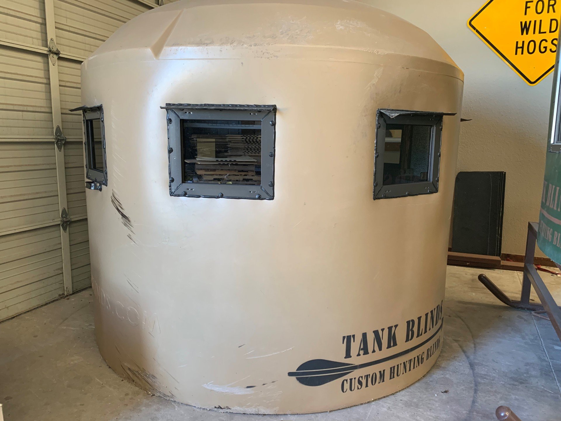 Specifications Tank Blinds Deer Blinds Built In Texas