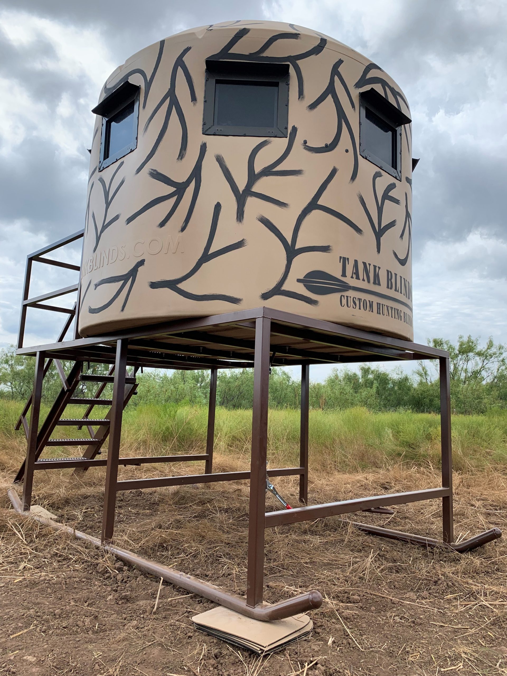 Product Photos Tank Blinds Deer Blinds Built In Texas