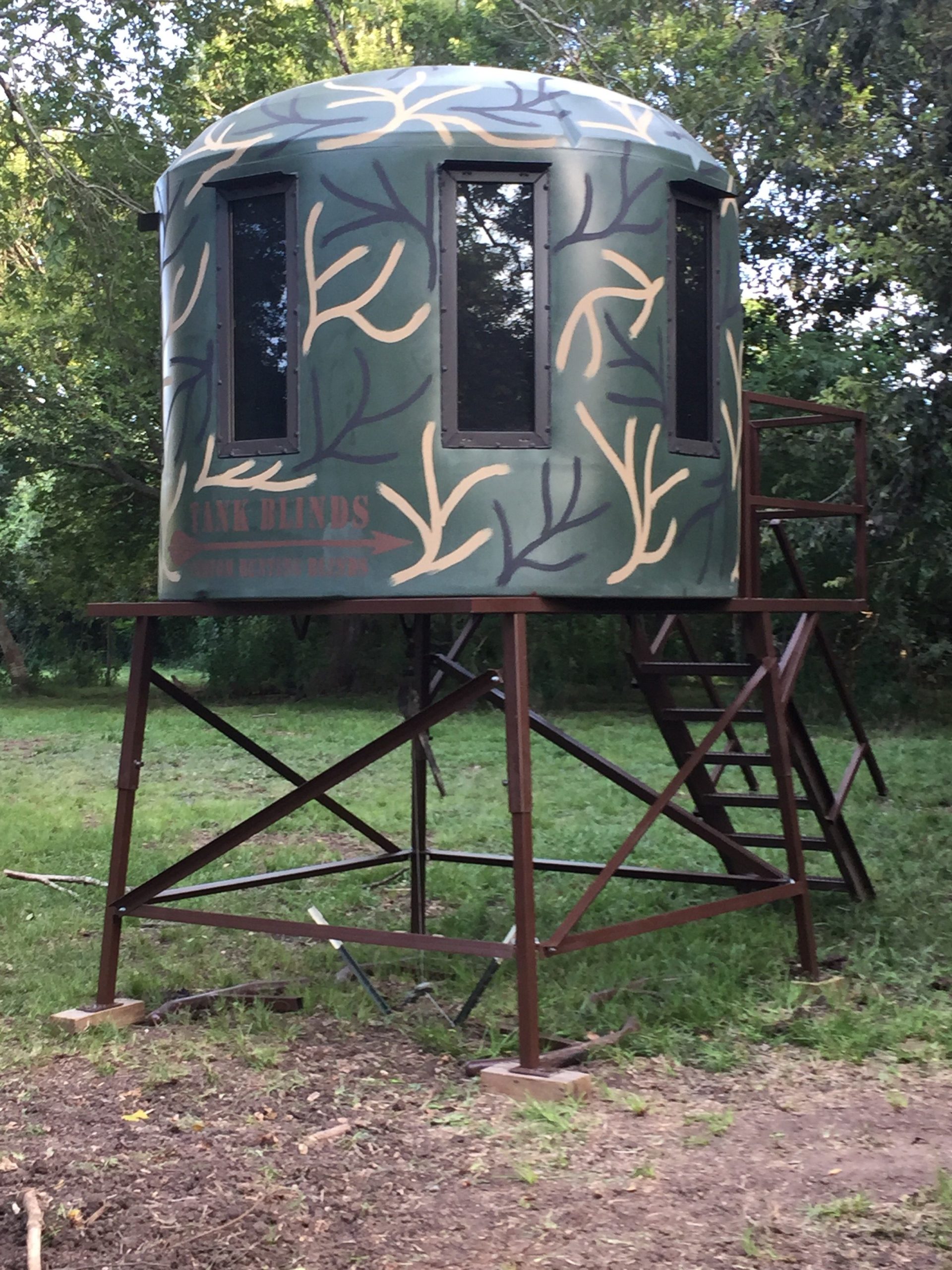 Product Photos Tank Blinds Deer Blinds Built In Texas