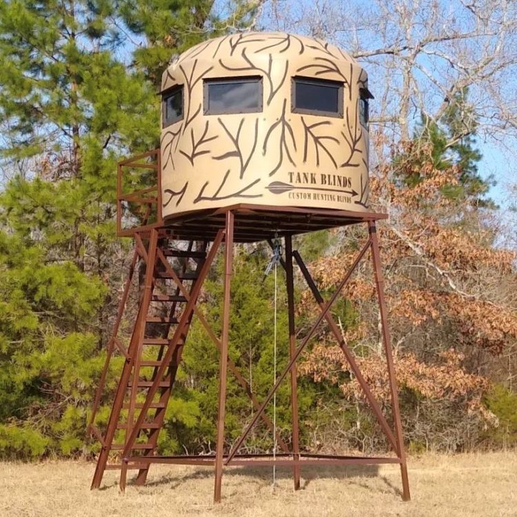 How to Order Tank Blinds Deer Blinds Built In Texas