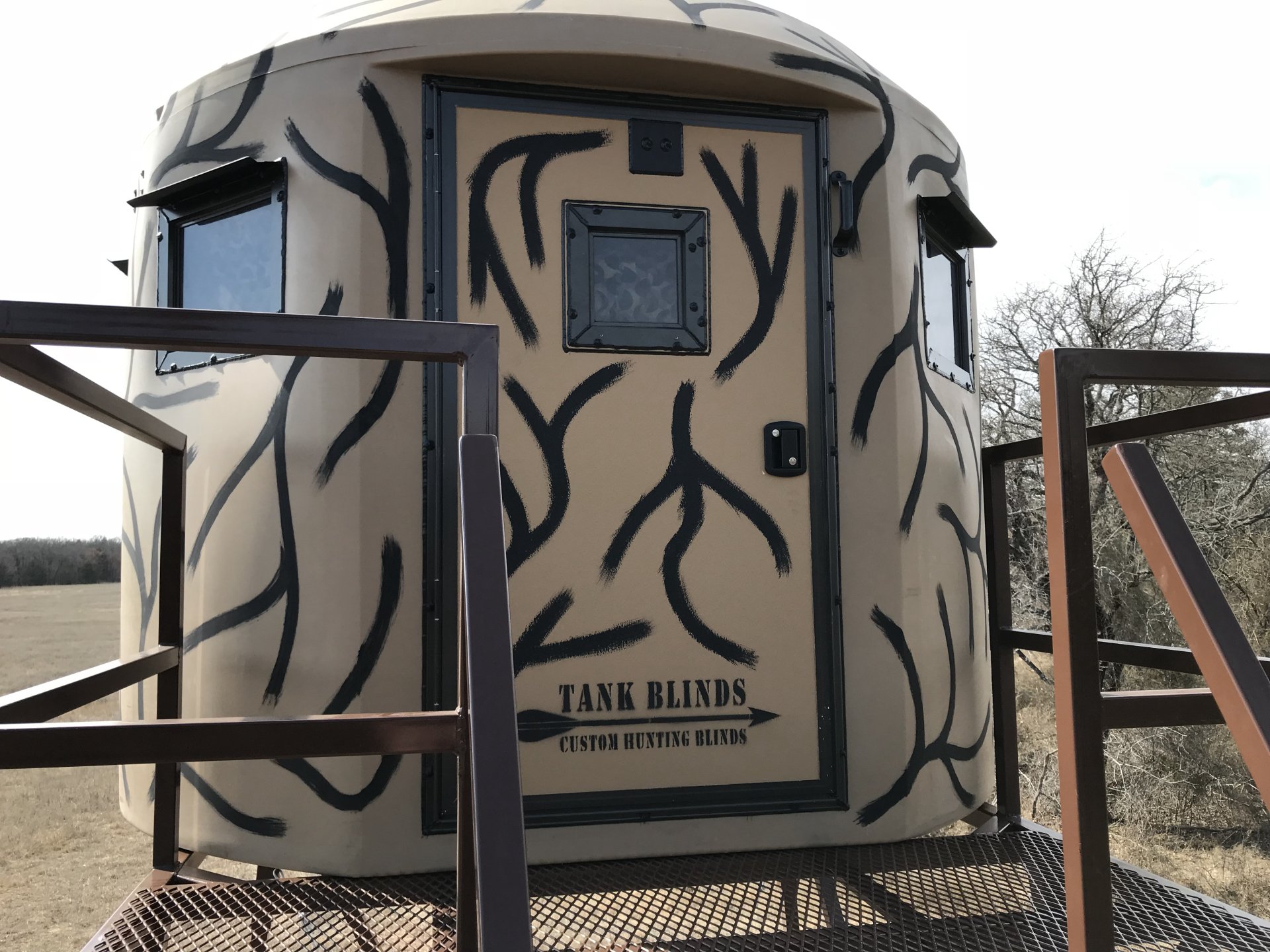 Product Photos Tank Blinds Deer Blinds Built In Texas